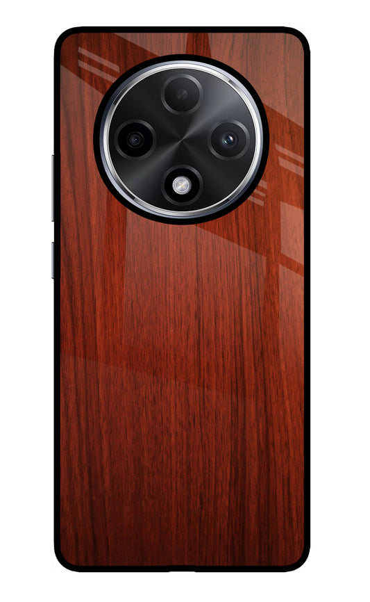 Wooden Plain Pattern Oppo F27 Pro Plus Glass Case