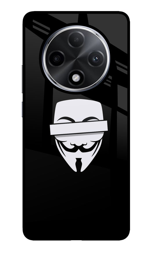 Anonymous Face Oppo F27 Pro Plus Glass Case