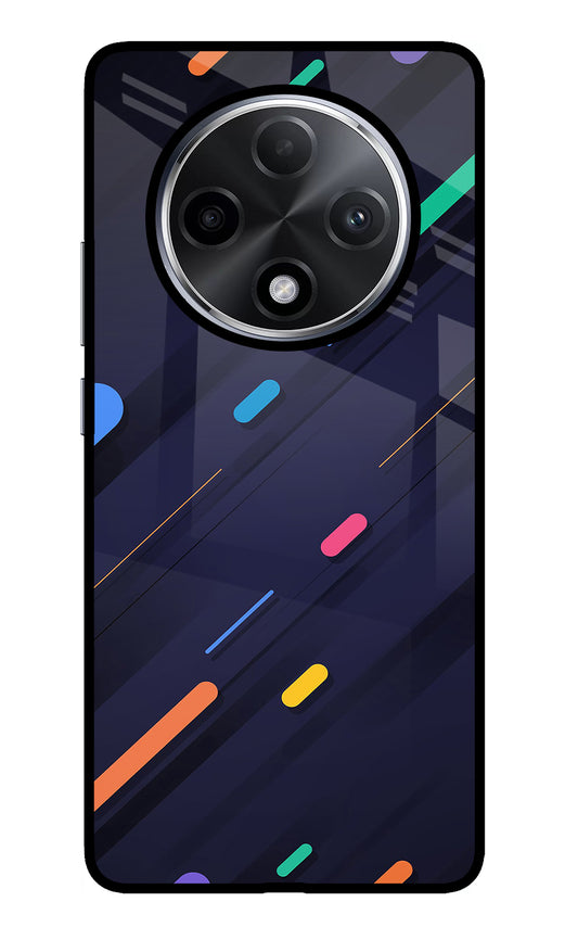 Abstract Design Oppo F27 Pro Plus Glass Case