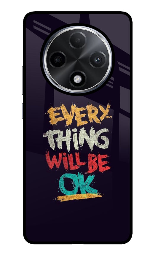 Everything Will Be Ok Oppo F27 Pro Plus Glass Case