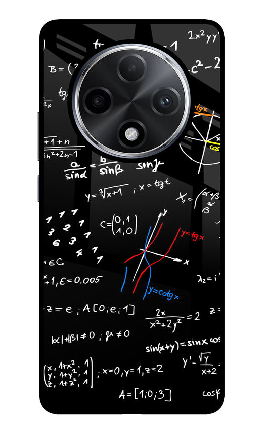 Mathematics Formula Oppo F27 Pro Plus Glass Case