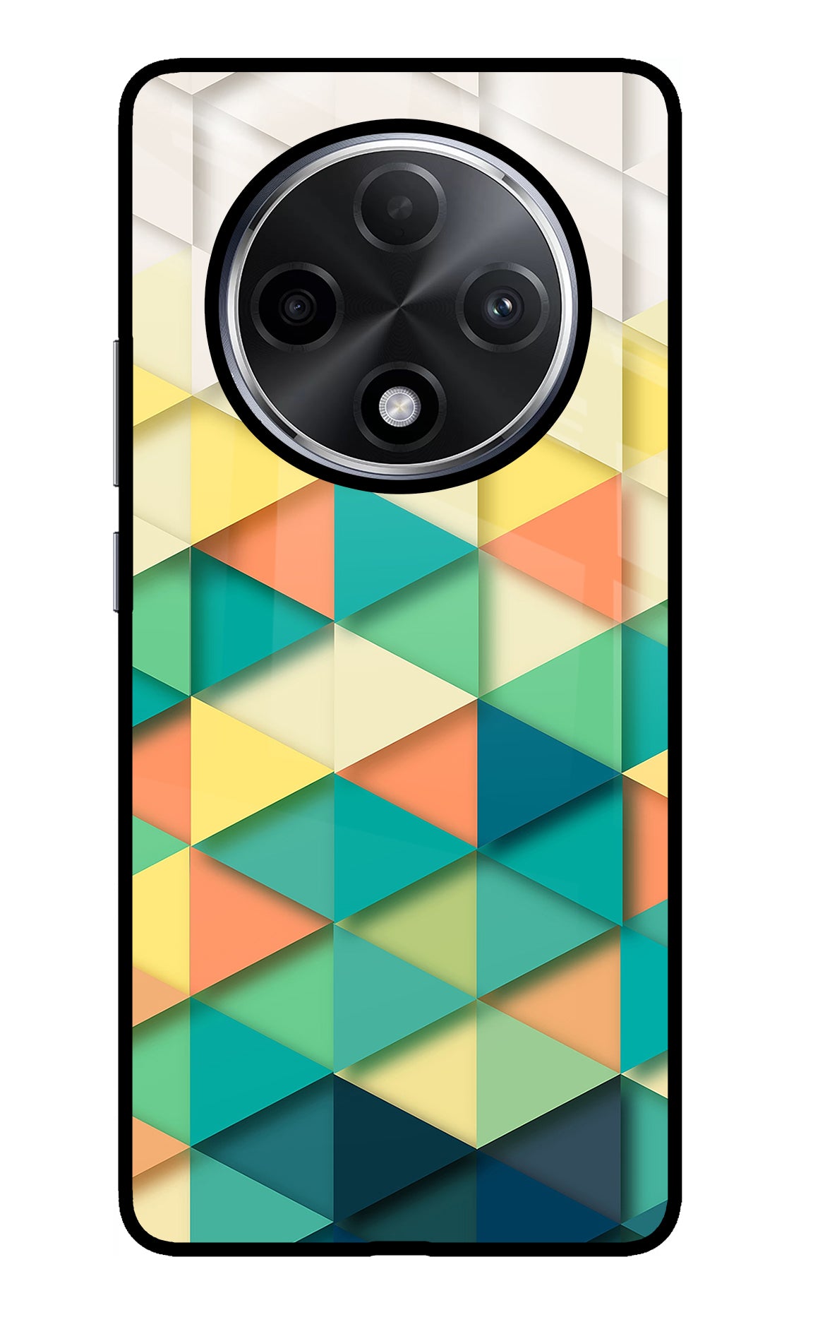 Abstract Oppo F27 Pro Plus Glass Case