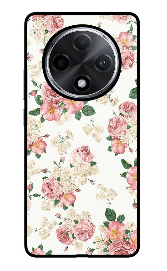 Flowers Oppo F27 Pro Plus Glass Case