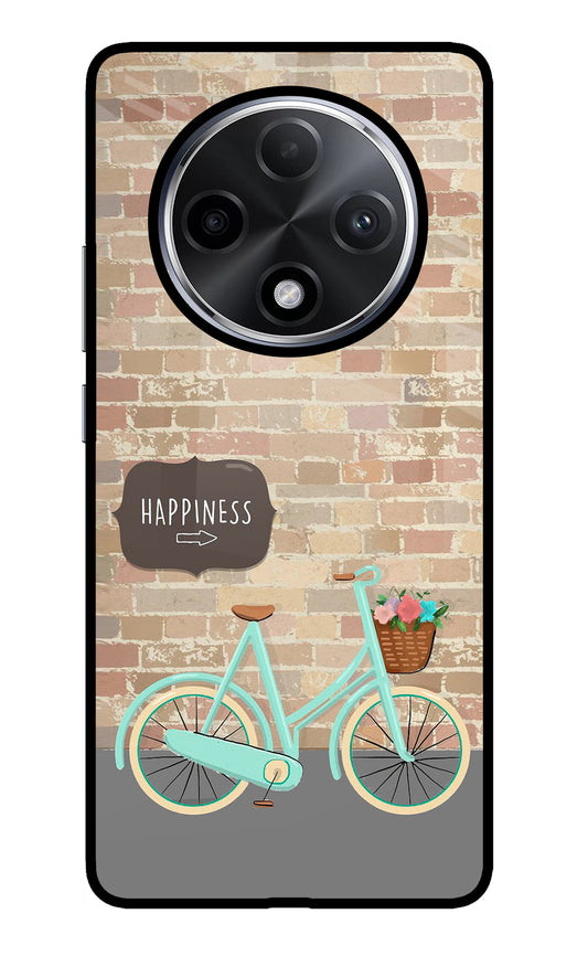 Happiness Artwork Oppo F27 Pro Plus Glass Case
