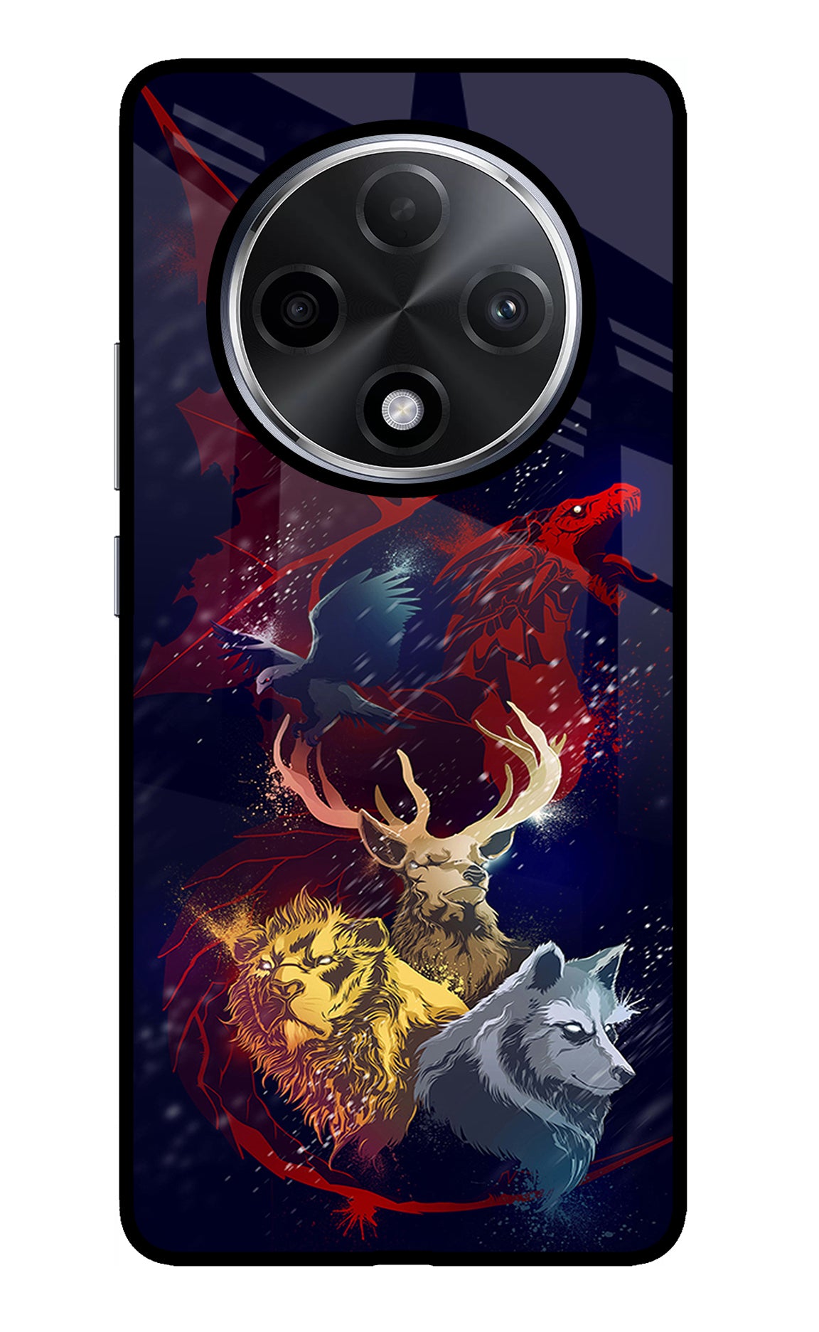 Game Of Thrones Oppo F27 Pro Plus Glass Case