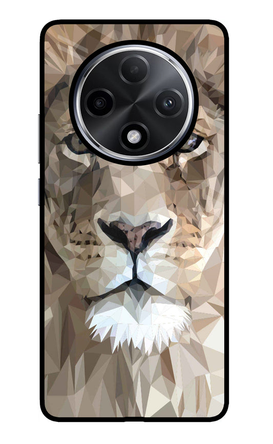 Lion Art Oppo F27 Pro Plus Glass Case