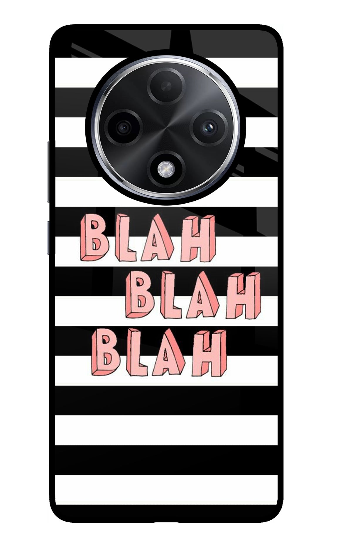 Blah Blah Blah Oppo F27 Pro Plus Glass Case