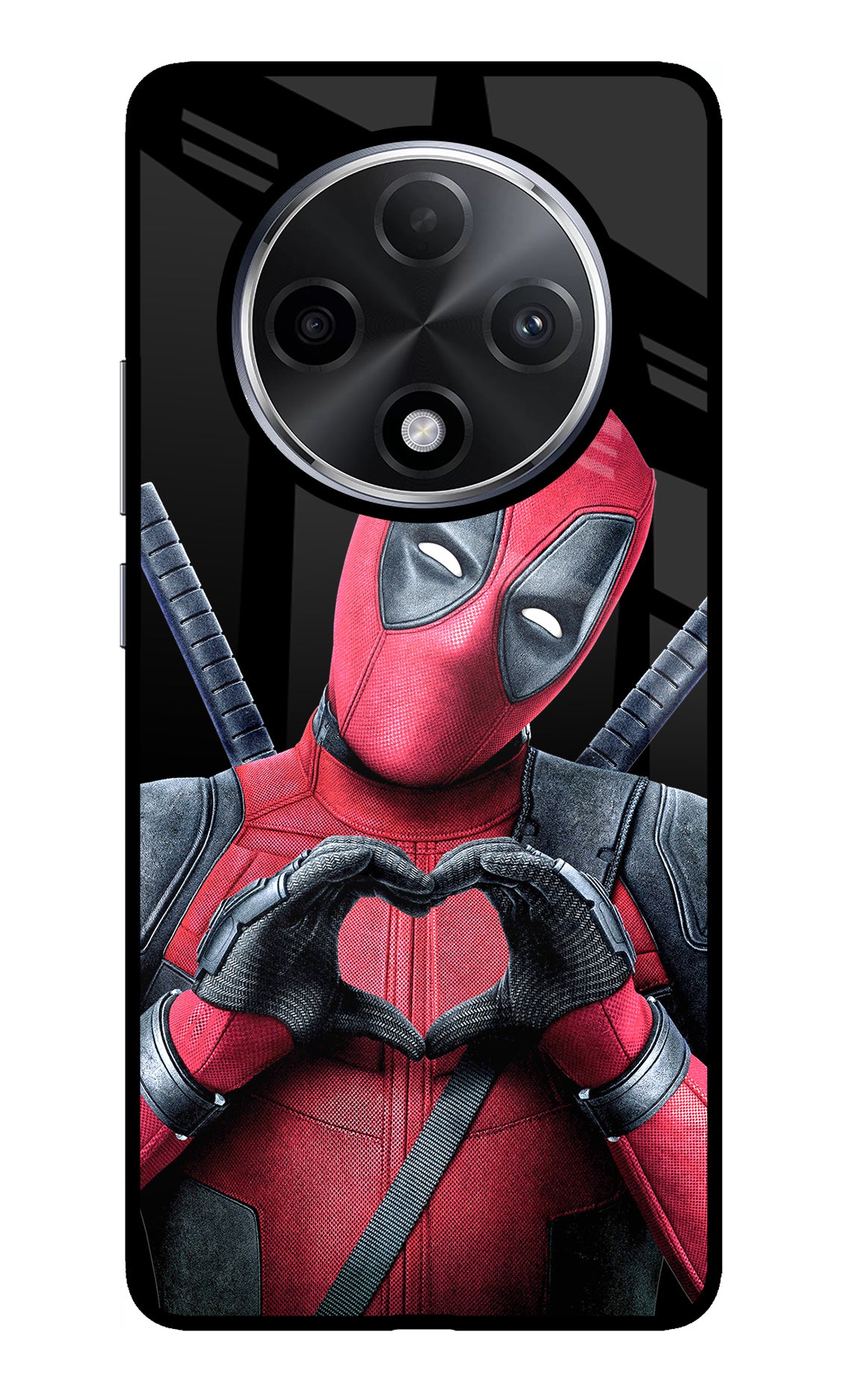 Deadpool Oppo F27 Pro Plus Glass Case