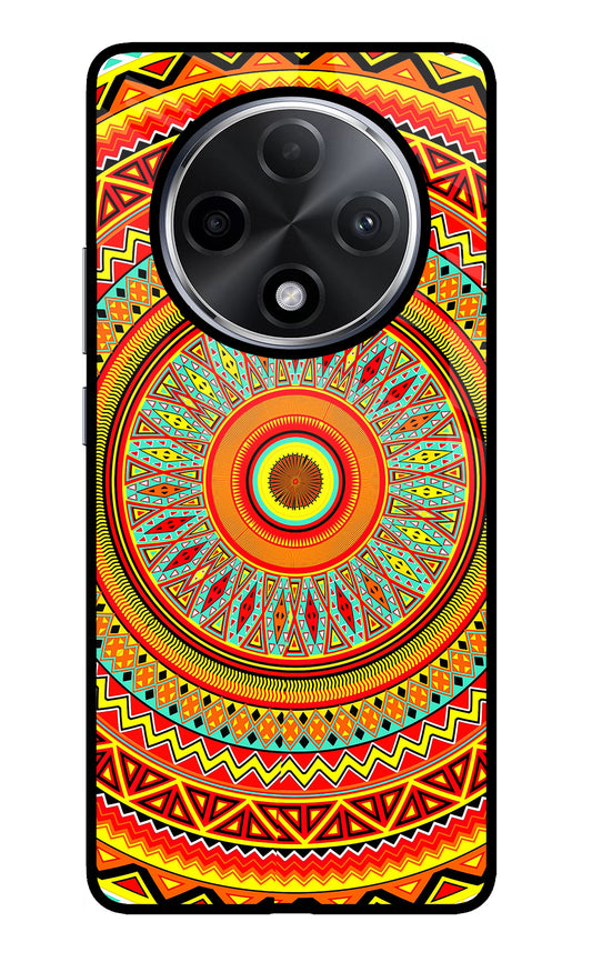 Mandala Pattern Oppo F27 Pro Plus Glass Case