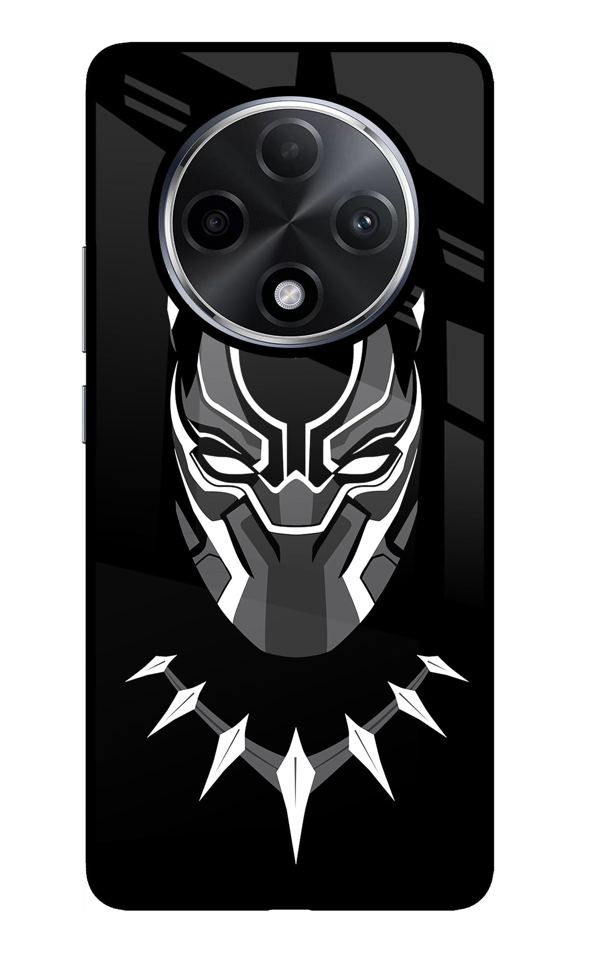 Black Panther Oppo F27 Pro Plus Glass Case