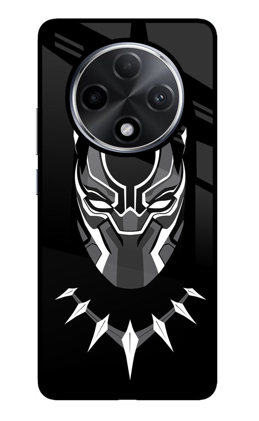 Black Panther Oppo F27 Pro Plus Glass Case