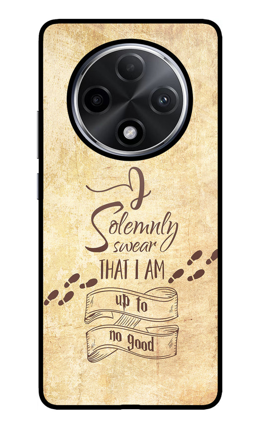 I Solemnly swear that i up to no good Oppo F27 Pro Plus Glass Case