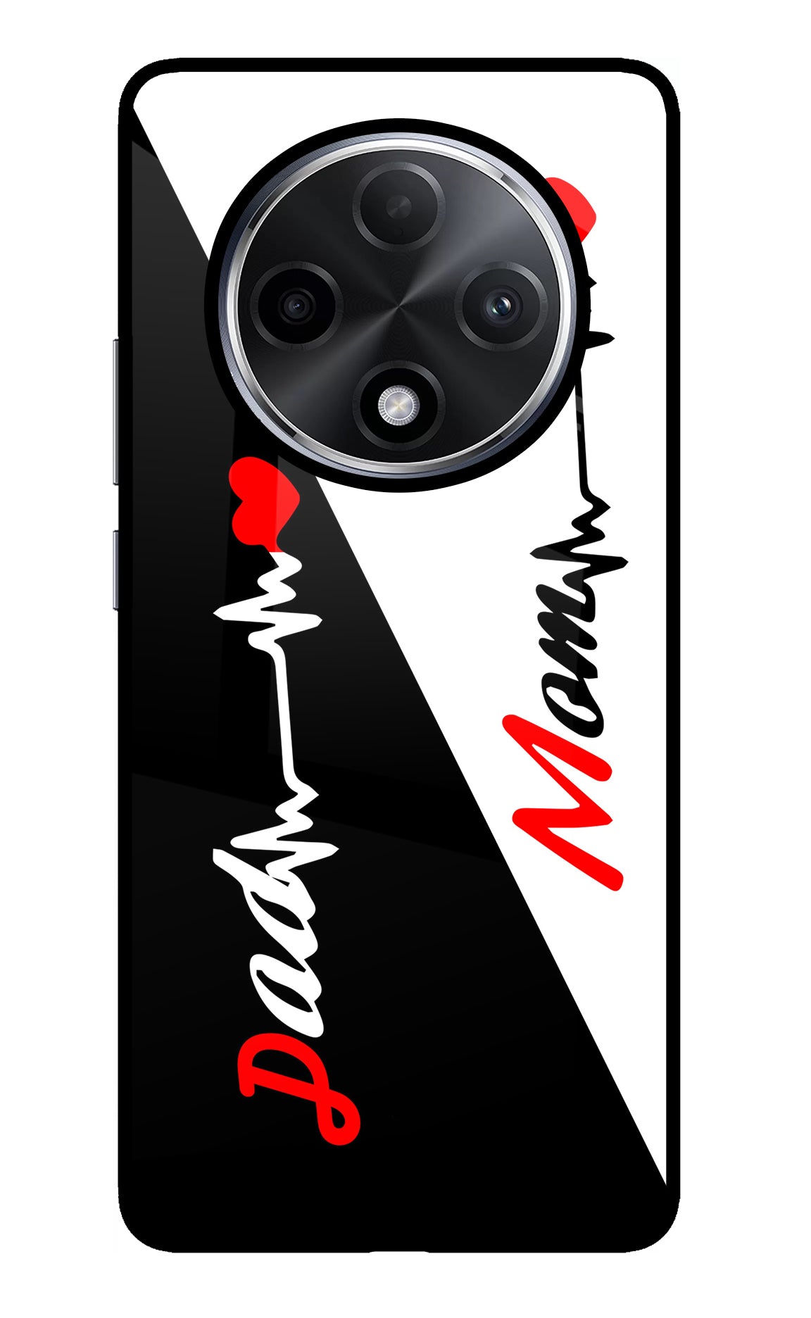Dad Mom Oppo F27 Pro Plus Glass Case
