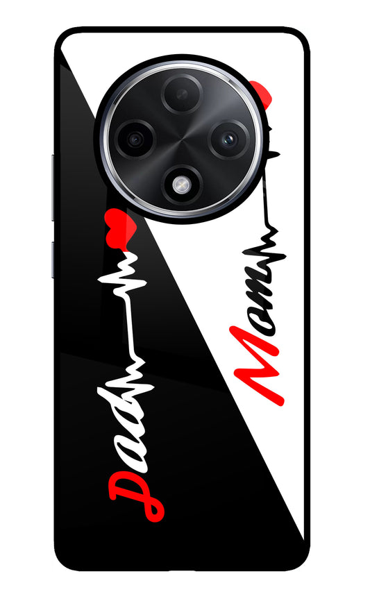 Dad Mom Oppo F27 Pro Plus Glass Case