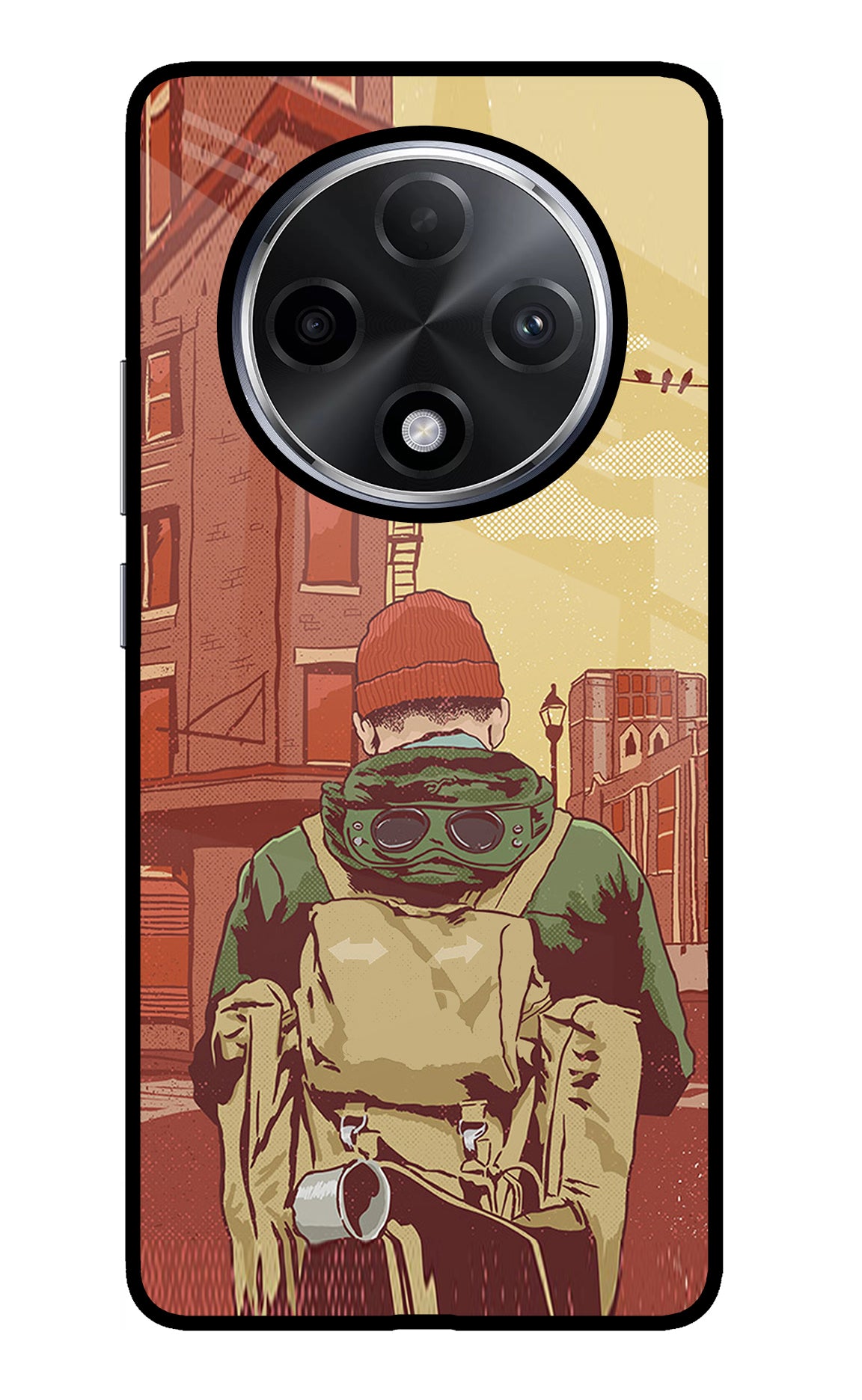 Adventurous Oppo F27 Pro Plus Glass Case