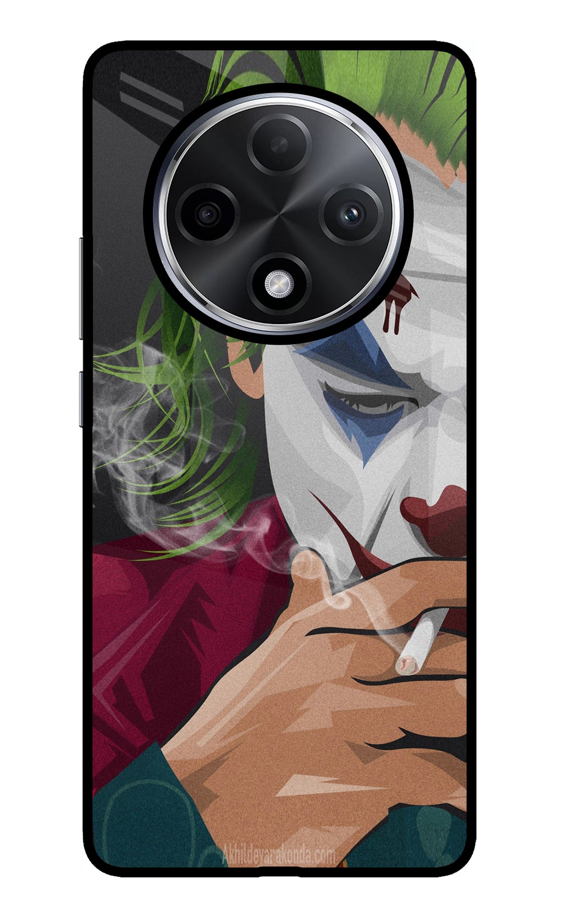 Joker Smoking Oppo F27 Pro Plus Glass Case