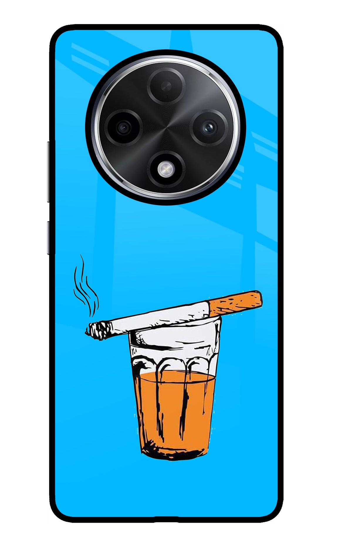 Chai Sutta Oppo F27 Pro Plus Glass Case