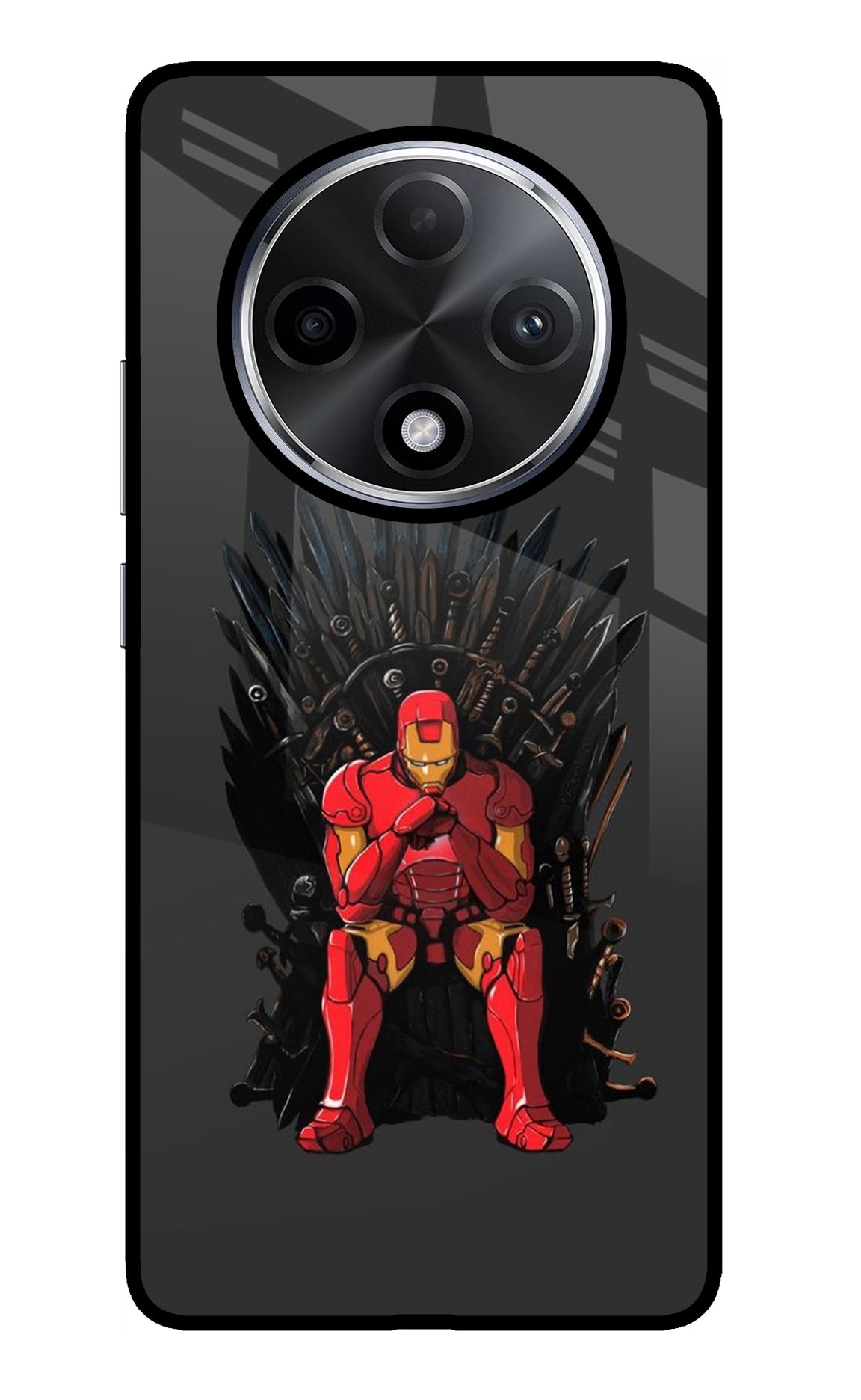 Ironman Throne Oppo F27 Pro Plus Glass Case