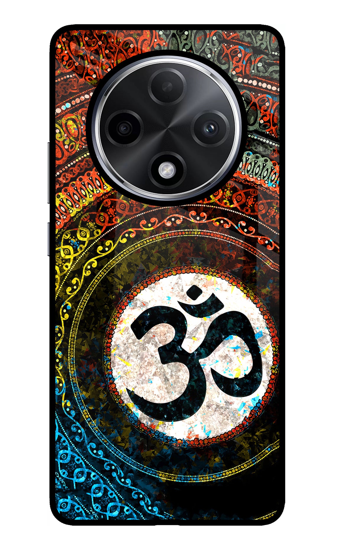 Om Cultural Oppo F27 Pro Plus Glass Case