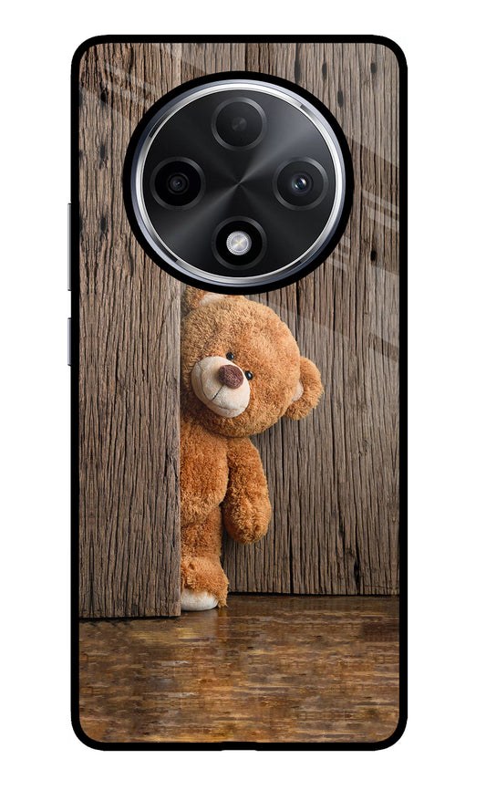 Teddy Wooden Oppo F27 Pro Plus Glass Case