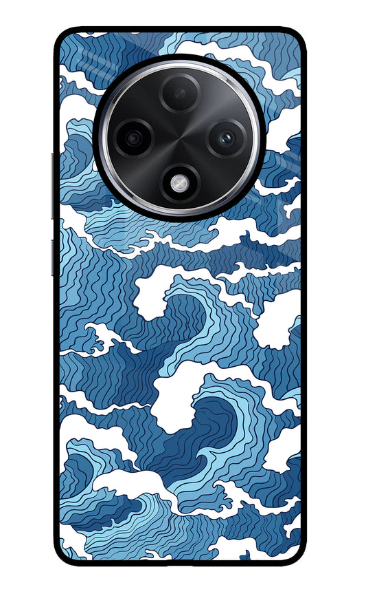 Blue Waves Oppo F27 Pro Plus Glass Case