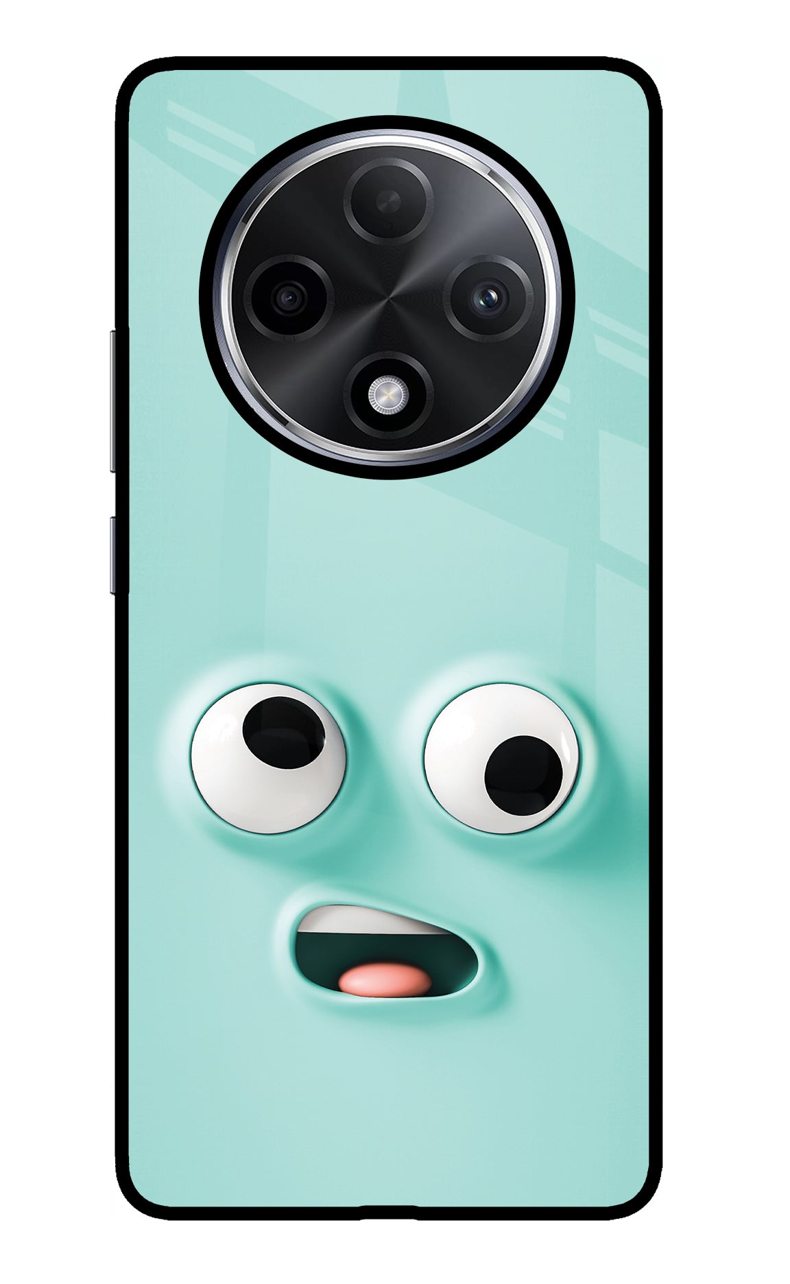 Funny Cartoon Oppo F27 Pro Plus Glass Case