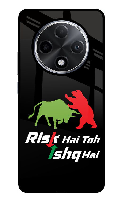 Risk Hai Toh Ishq Hai Oppo F27 Pro Plus Glass Case