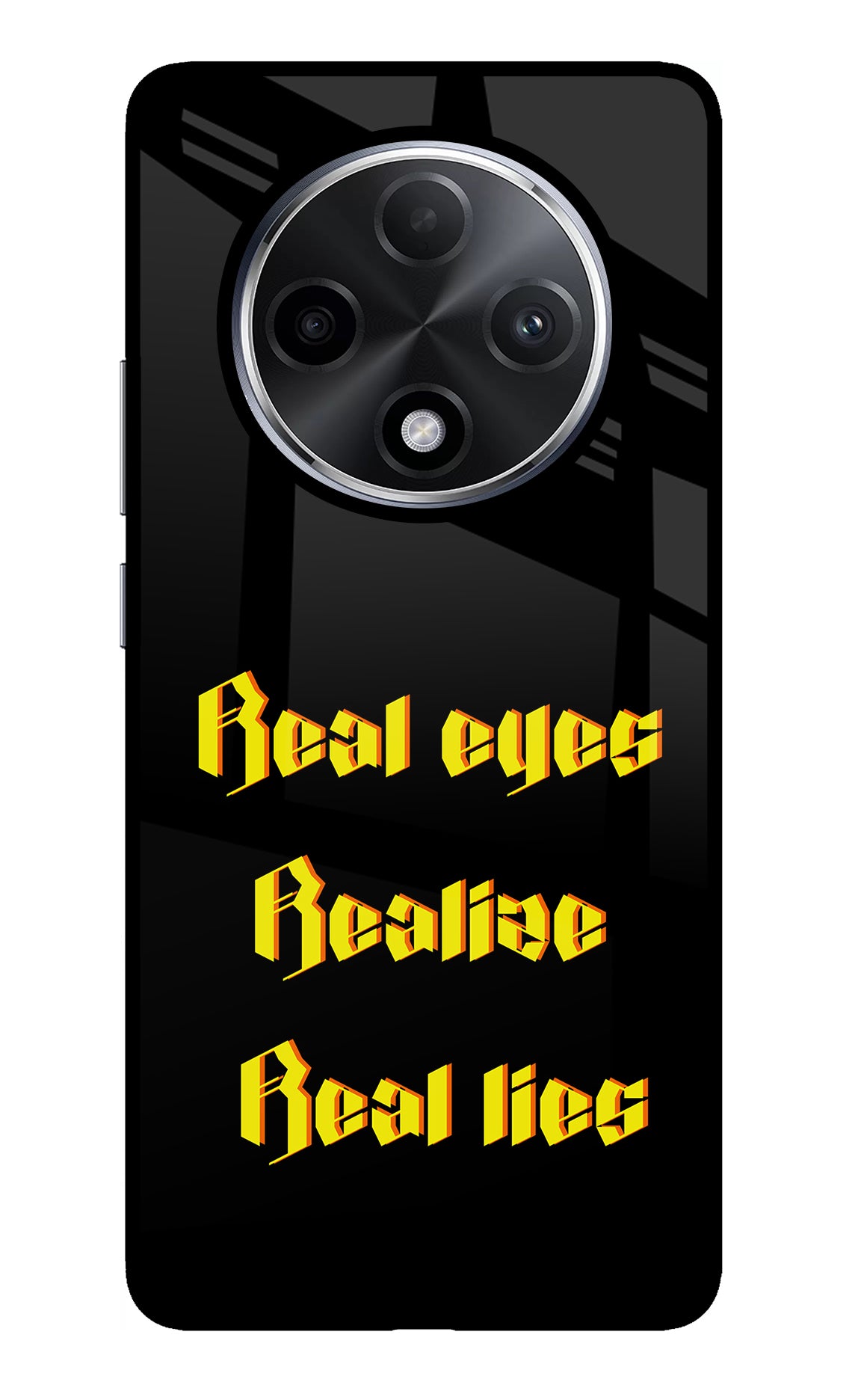 Real Eyes Realize Real Lies Oppo F27 Pro Plus Glass Case
