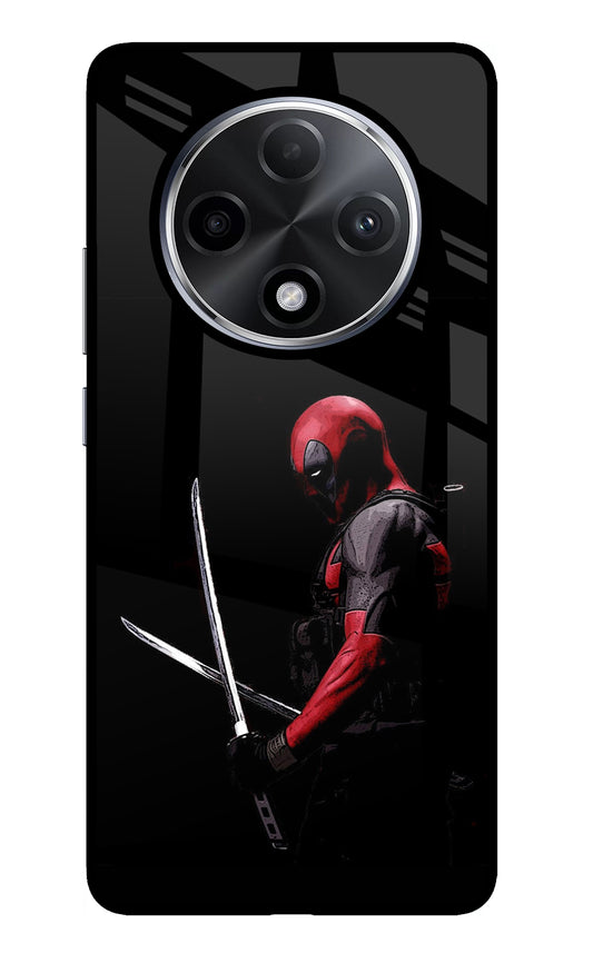 Deadpool Oppo F27 Pro Plus Glass Case