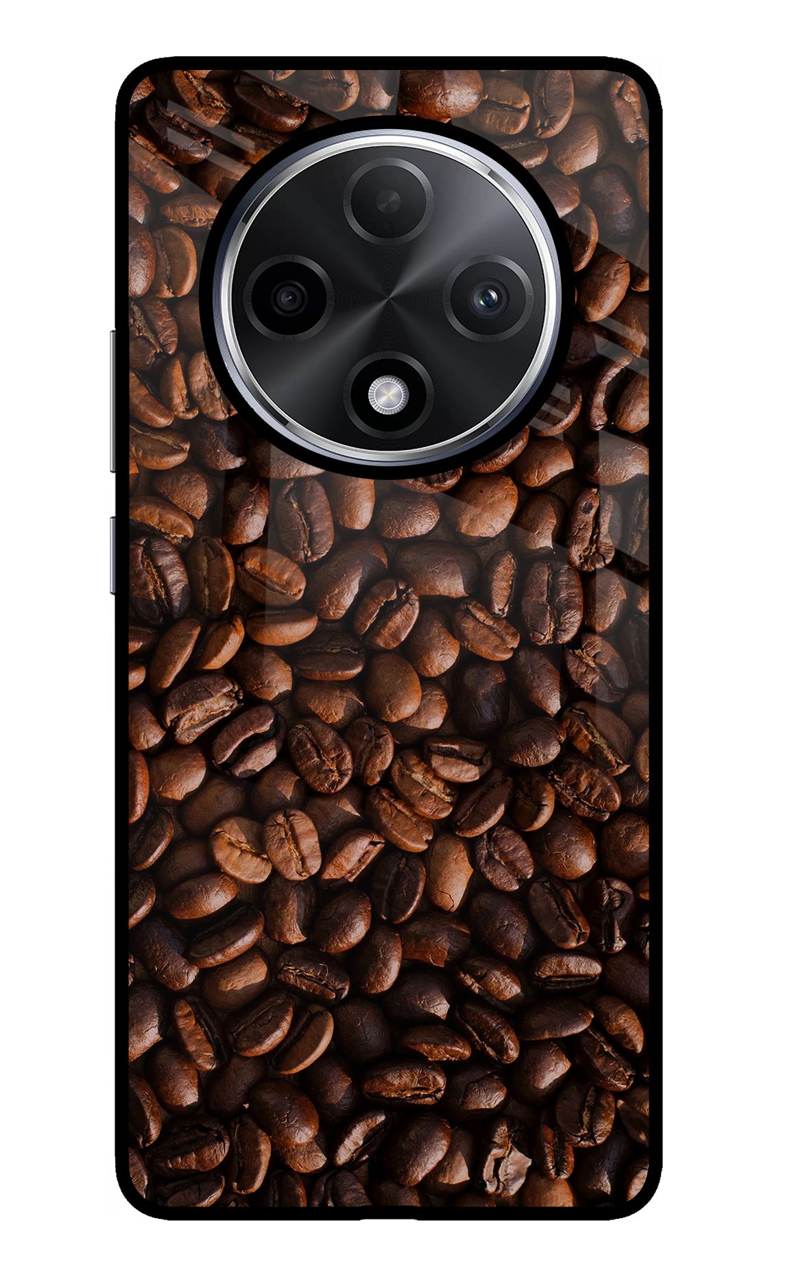 Coffee Beans Oppo F27 Pro Plus Glass Case