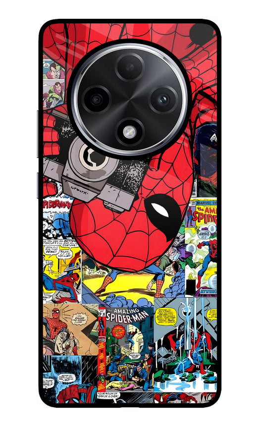 Spider Man Oppo F27 Pro Plus Glass Case
