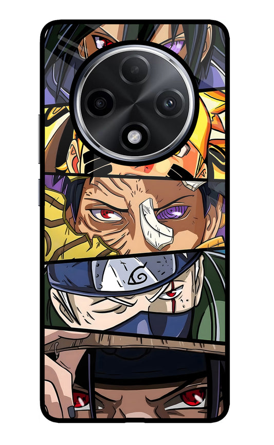 Naruto Character Oppo F27 Pro Plus Glass Case