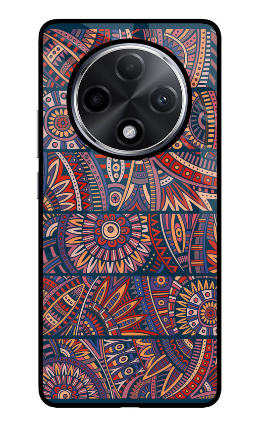 African Culture Design Oppo F27 Pro Plus Glass Case