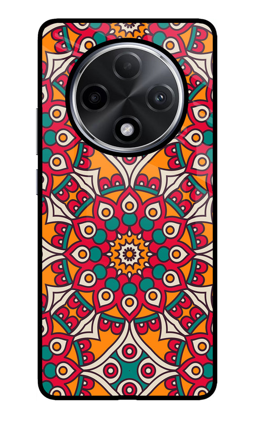 Mandala Art Oppo F27 Pro Plus Glass Case