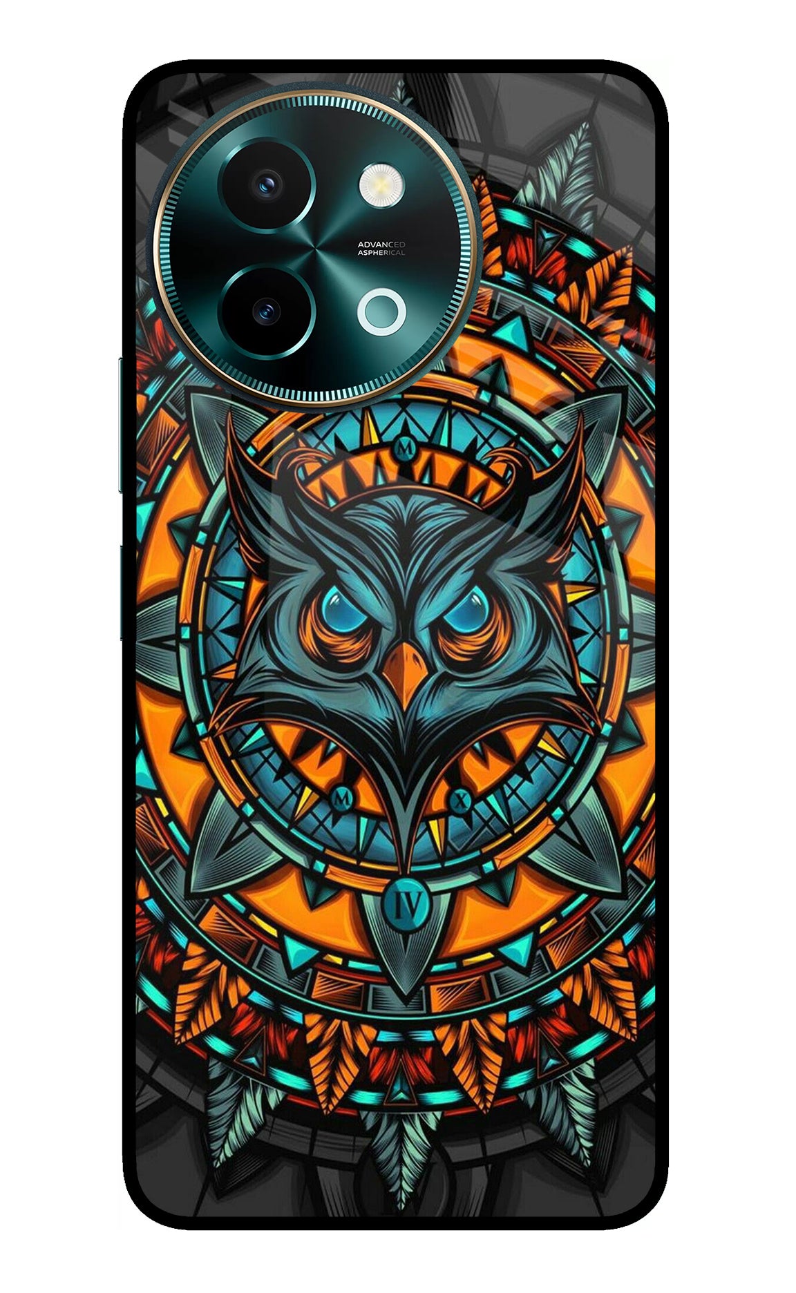 Angry Owl Art Case for Vivo Y58 5G