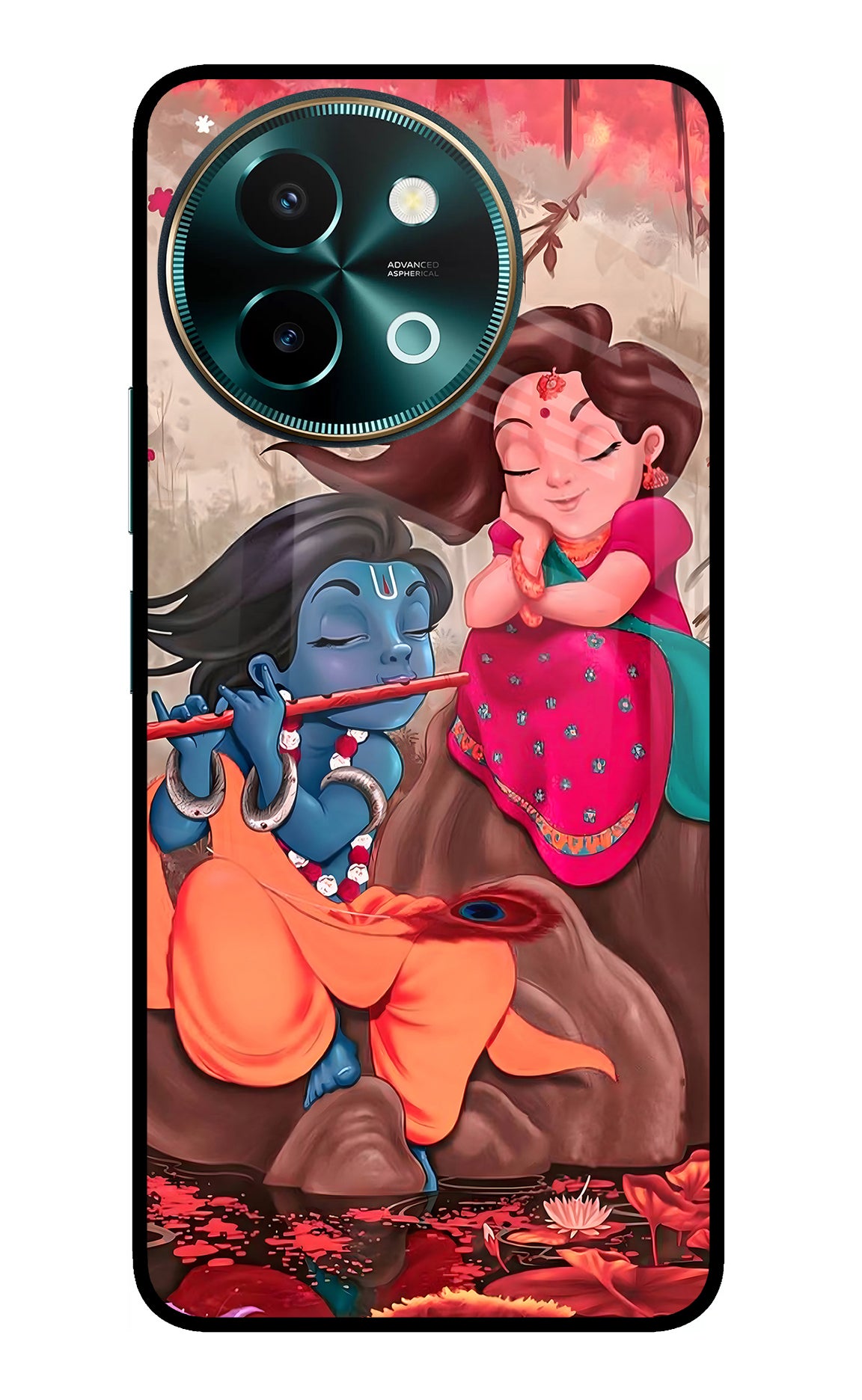 Radhe Krishna Case for Vivo Y58 5G