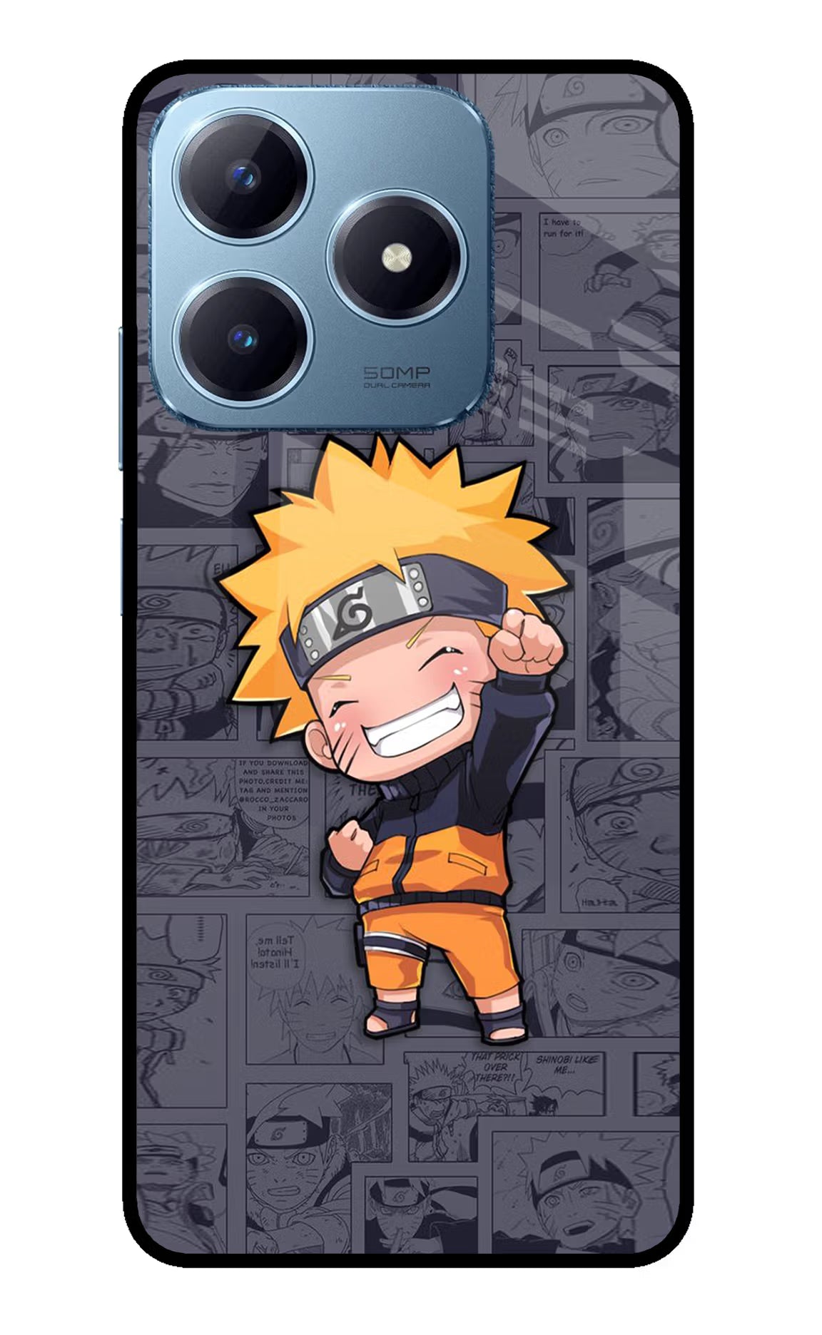 Chota Naruto Case for Realme Narzo N63 by Casekaro