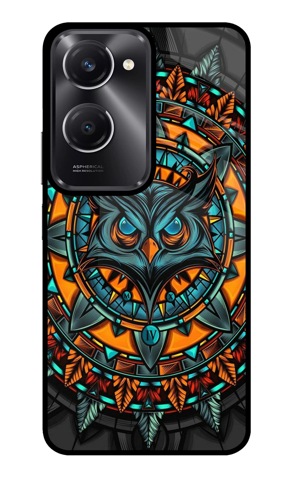 Angry Owl Art Case for Vivo T3 Lite 5G