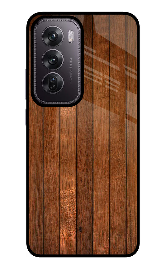 Wooden Artwork Bands Oppo Reno12 Pro 5G Glass Case