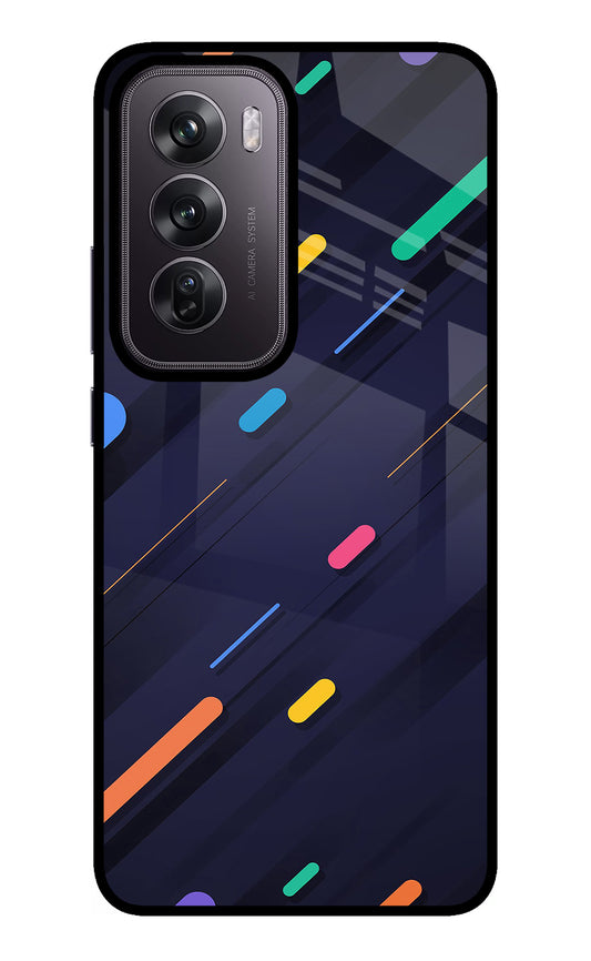 Abstract Design Oppo Reno12 Pro 5G Glass Case