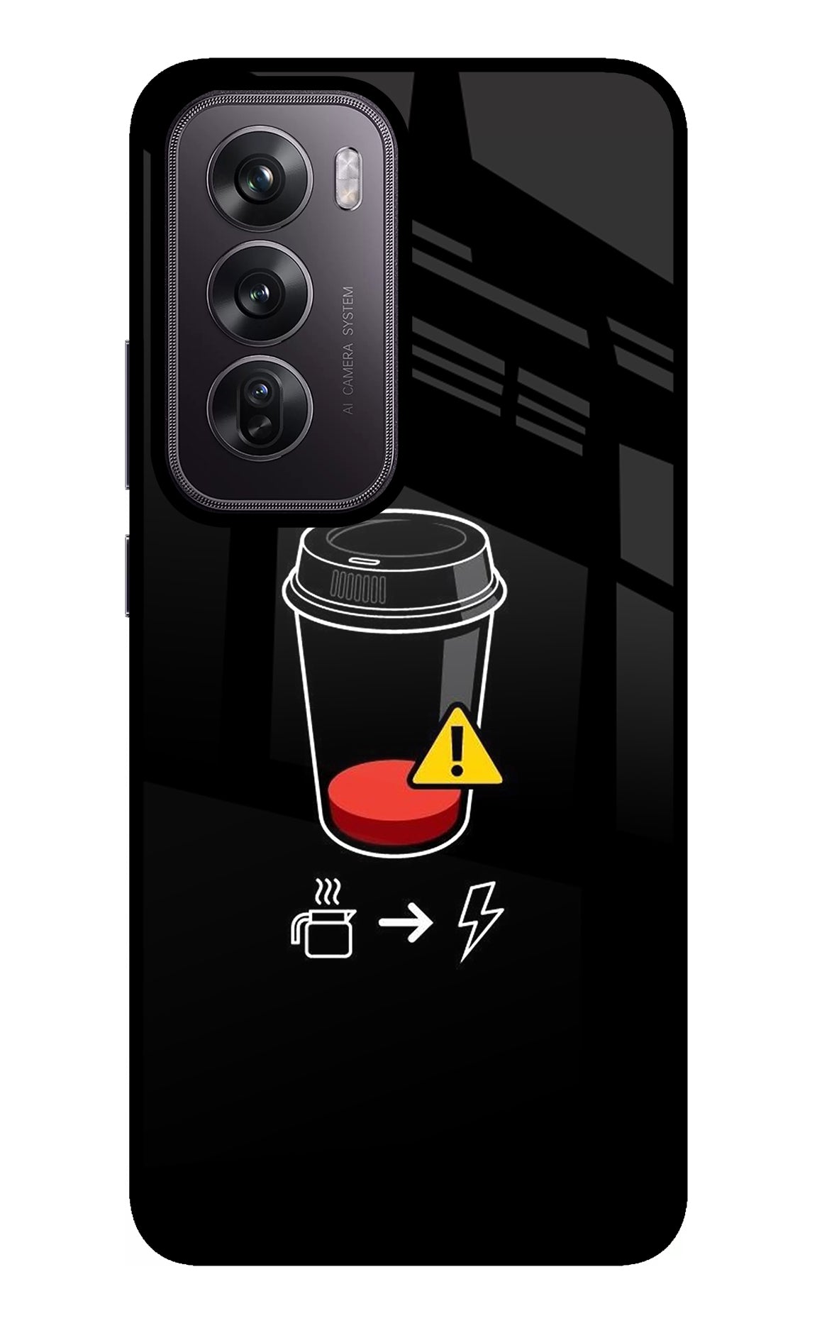 Coffee Oppo Reno12 Pro 5G Glass Case