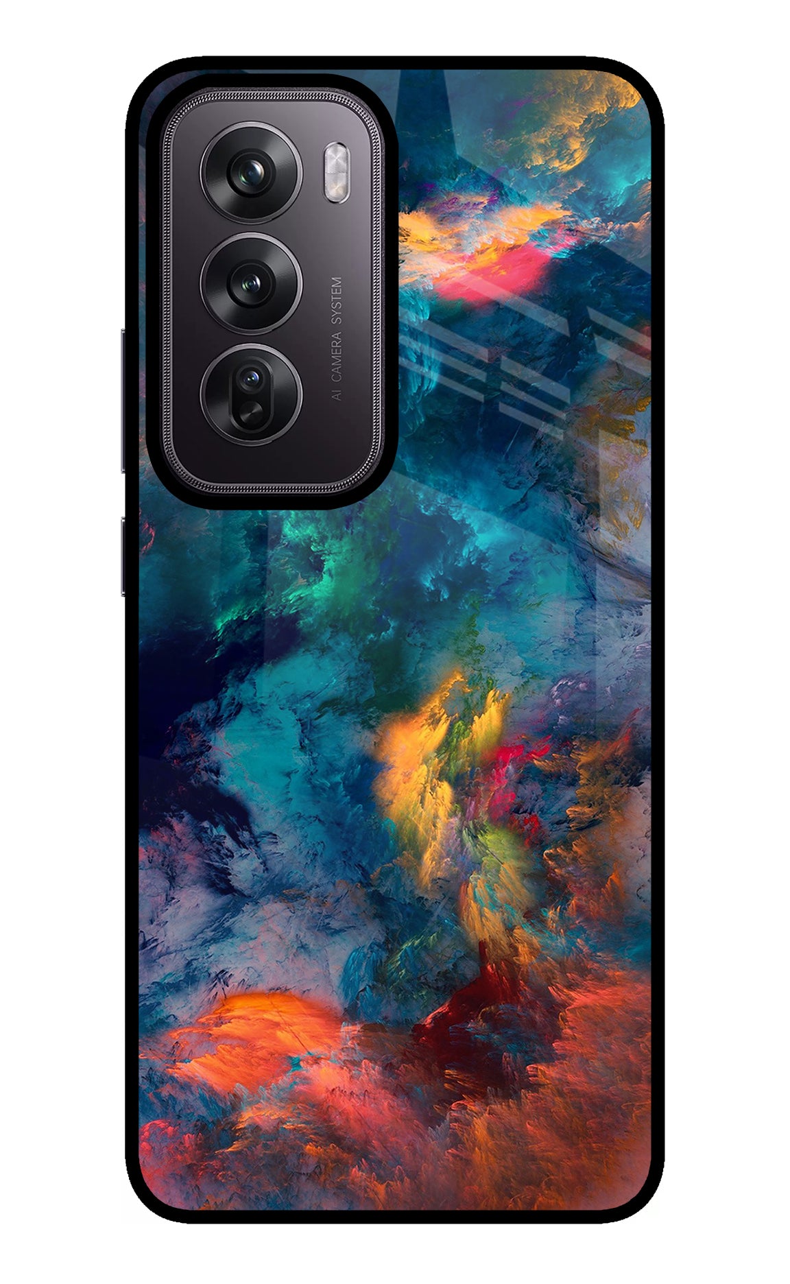 Artwork Paint Oppo Reno12 Pro 5G Glass Case