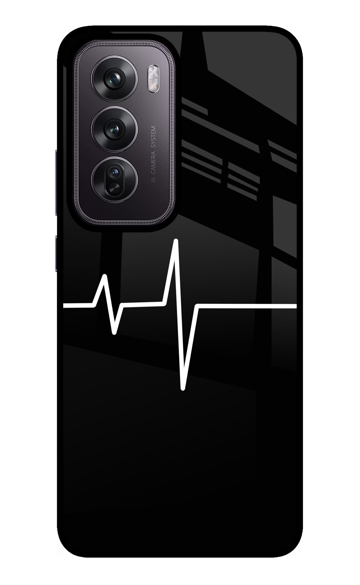 Heart Beats Oppo Reno12 Pro 5G Glass Case