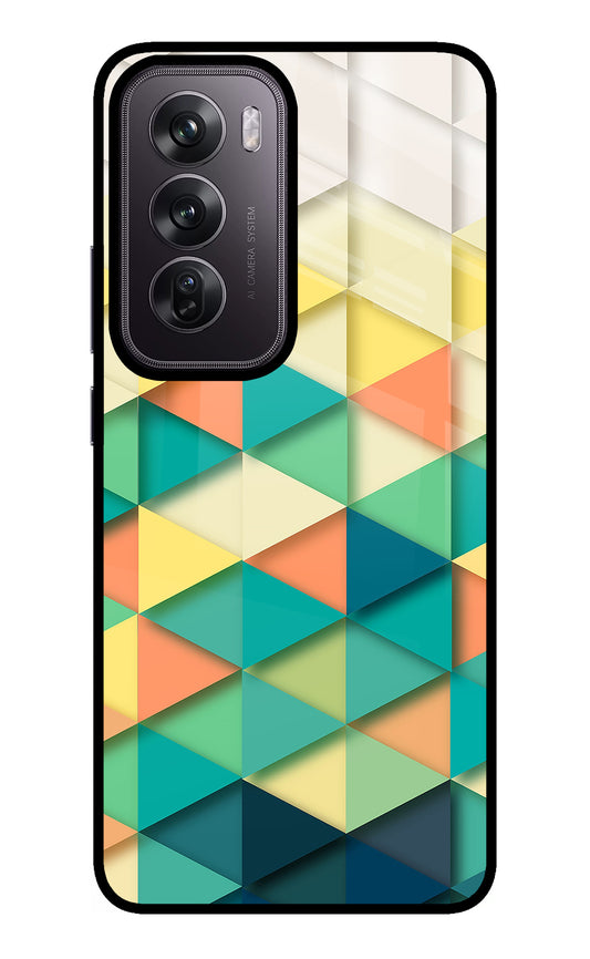 Abstract Oppo Reno12 Pro 5G Glass Case