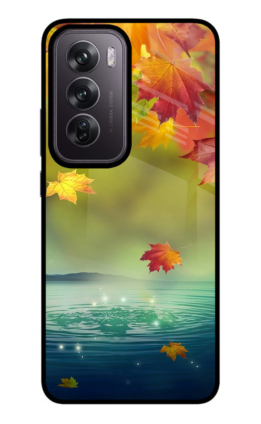 Flowers Oppo Reno12 Pro 5G Glass Case