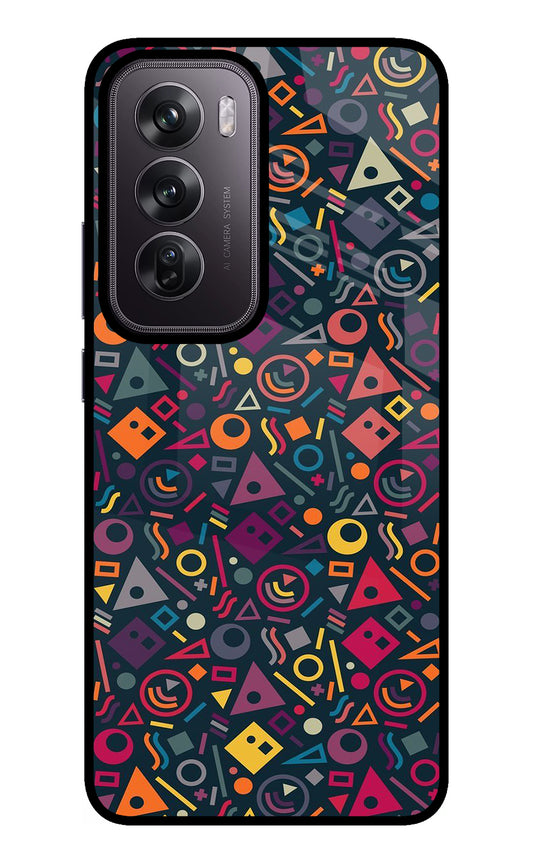 Geometric Abstract Oppo Reno12 Pro 5G Glass Case