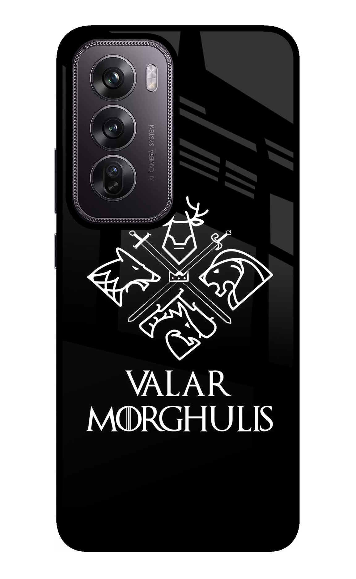 Valar Morghulis | Game Of Thrones Oppo Reno12 Pro 5G Glass Case