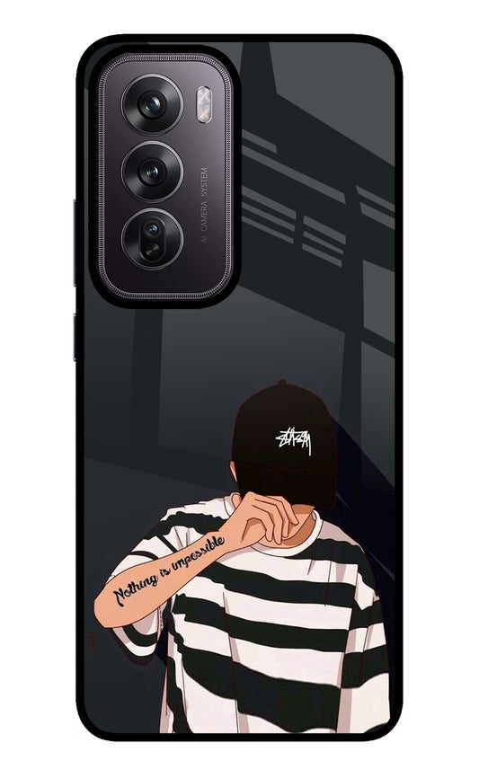 Aesthetic Boy Oppo Reno12 Pro 5G Glass Case