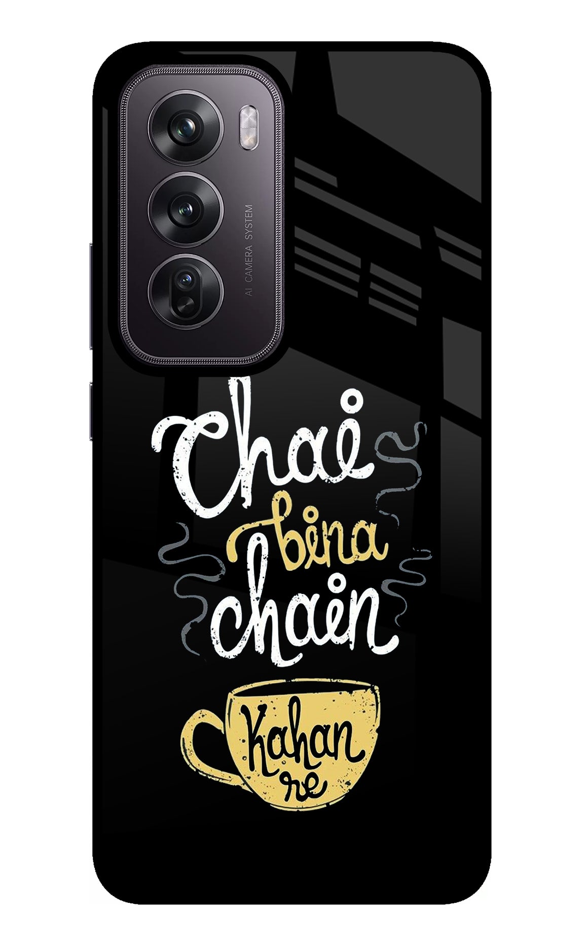 Chai Bina Chain Kaha Re Oppo Reno12 Pro 5G Glass Case