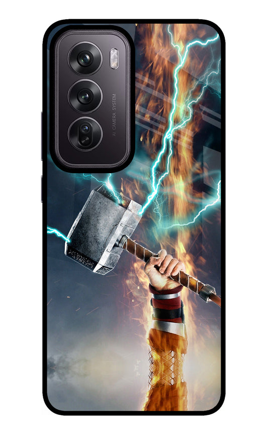 Thor Hammer Mjolnir Oppo Reno12 Pro 5G Glass Case